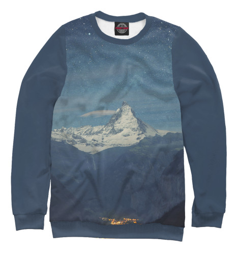 

Свитшоты Print Bar, Белый, Маттерхорн. Альпы.