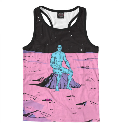 

Майки борцовки Print Bar, Белый, Vaporwave abstract