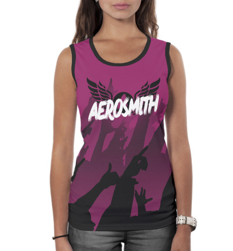 

Майки Print Bar, Белый, Aerosmith