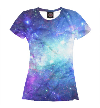 Женская футболка Space world