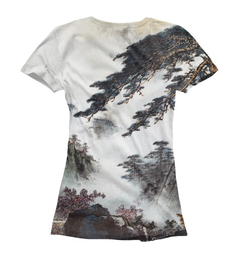 

Футболки Print Bar, Белый, Горная сосна