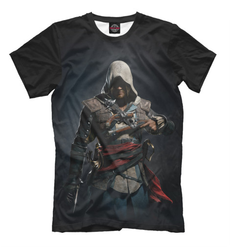 

Футболки Print Bar, Черный, Assassin’s Creed