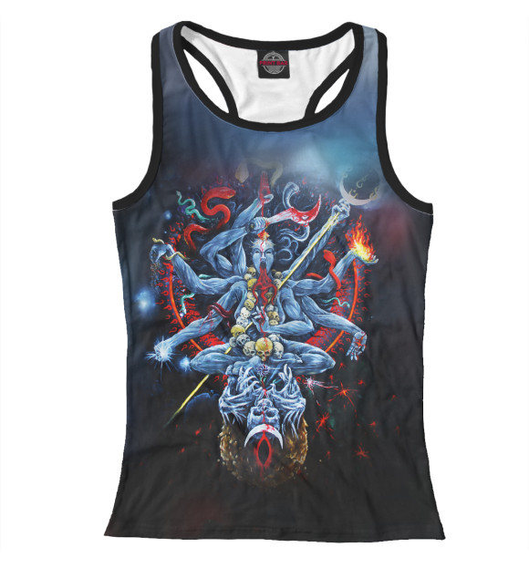 Женская майка-борцовка с изображением Cult of Fire цвета Белый