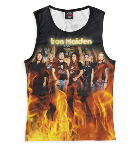 

Майки Print Bar, Белый, Iron Maiden
