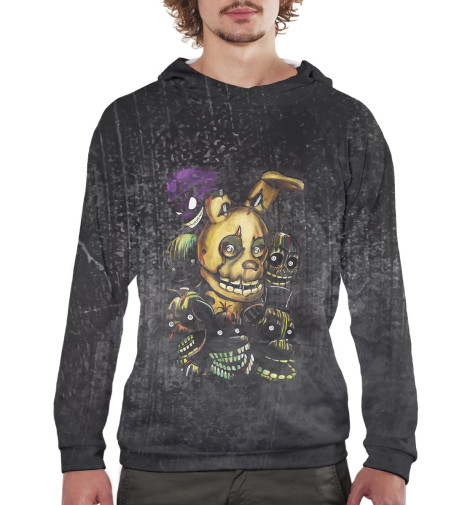 

Худи Print Bar, Белый, Five Nights at Freddy’s