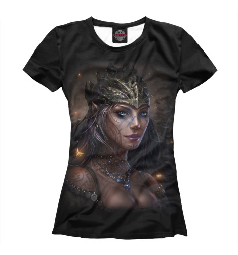 

Футболки Print Bar, Белый, Лесная фея