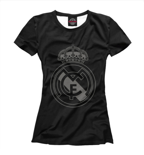 

Футболки Print Bar, Белый, FC Real Black Logo