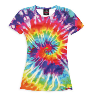 Футболка для девочек Tie-dye