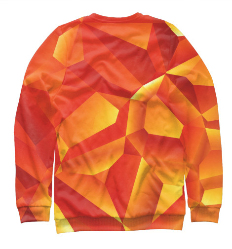 

Свитшоты Print Bar, Белый, Orange Abstract