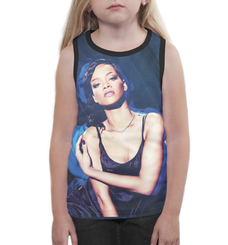 

Майки Print Bar, Белый, Rihanna