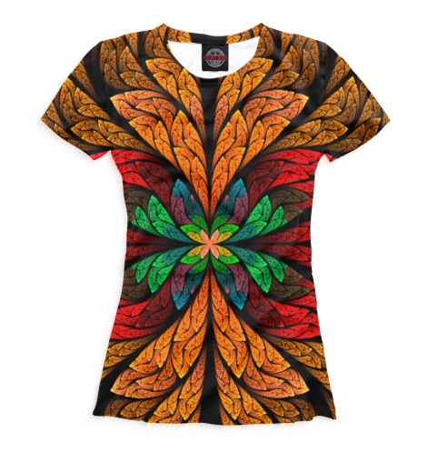 

Футболки Print Bar, Белый, Психоделика