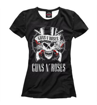 Женская футболка Guns N’Roses