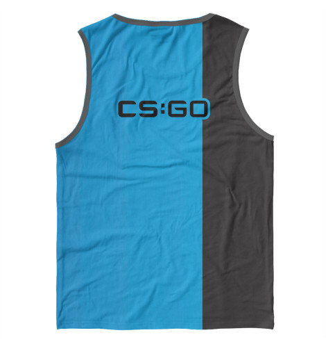 

Майки Print Bar, Белый, CS:GO Силуэт
