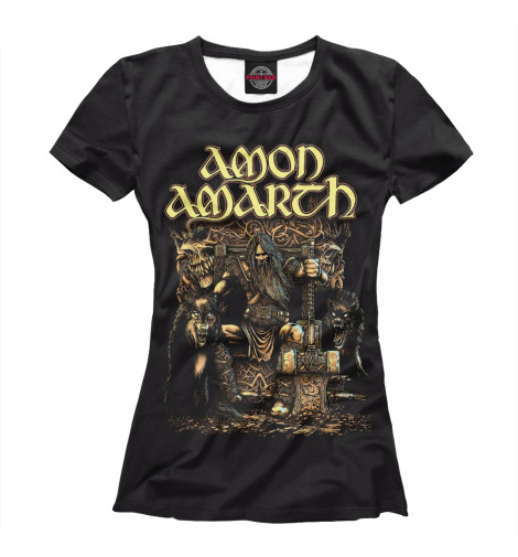 

Футболки Print Bar, Белый, Amon Amarth