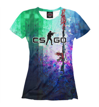 Женская футболка CS : GO