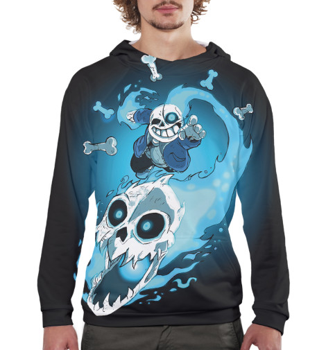 

Худи Print Bar, Белый, Undertale