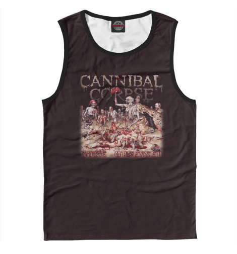 

Майки Print Bar, Белый, Cannibal Corpse