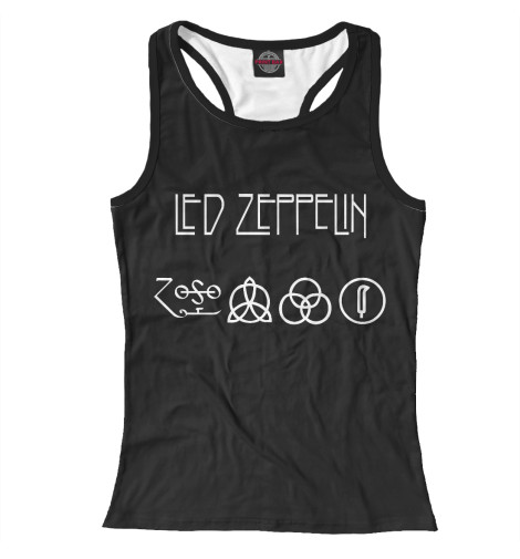 

Майки борцовки Print Bar, Белый, Led Zeppelin