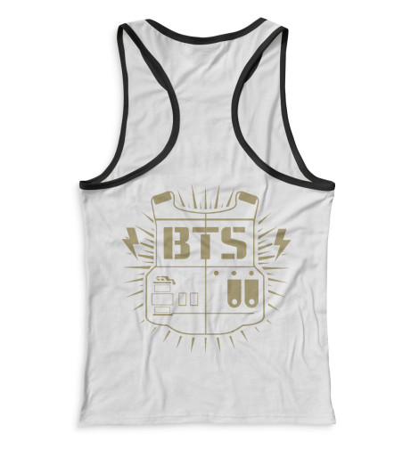 

Майки борцовки Print Bar, Белый, BTS