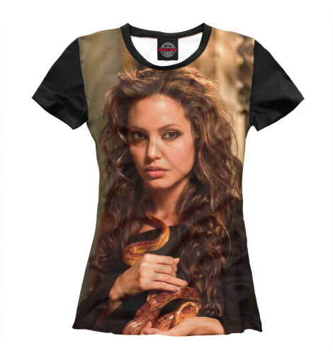 

Футболки Print Bar, Белый, Александр — Анджелина Джоли