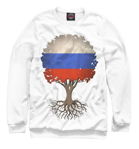 

Свитшоты Print Bar, Белый, Дерево России