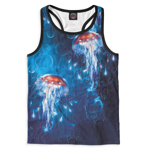 

Майки борцовки Print Bar, Белый, Медузы