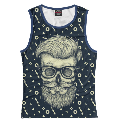 

Майки Print Bar, Белый, Hipster is Dead