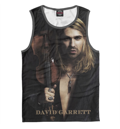 

Майки Print Bar, Белый, Дэвид Гарретт