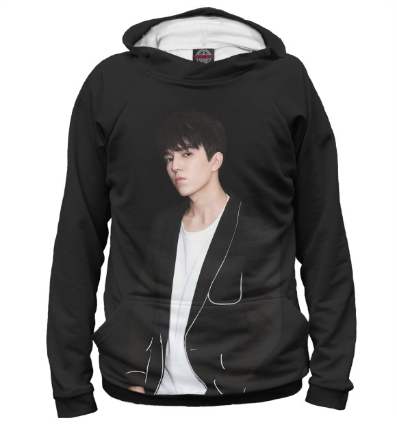 Женское худи с изображением Dimash kudaibergen цвета Белый