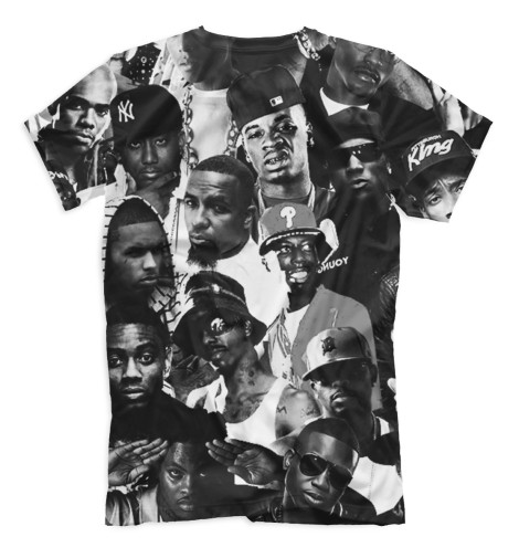 

Футболки Print Bar, Черный, This is Hip-Hop