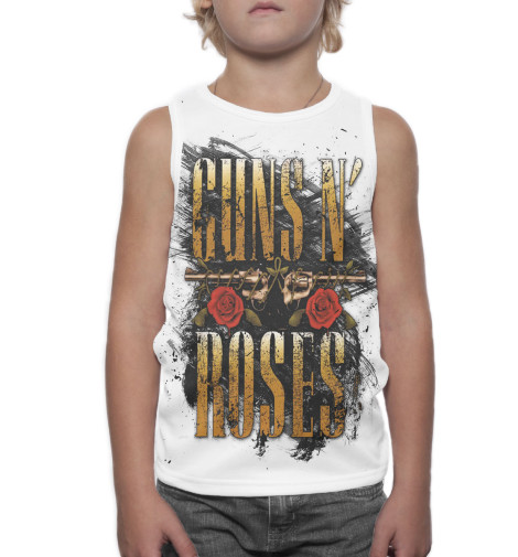 

Майки Print Bar, Белый, Guns N' Roses