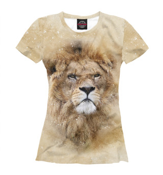 Футболка для девочек Lion