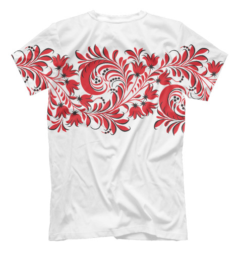 

Футболки Print Bar, Молочно-белый, Хохлома