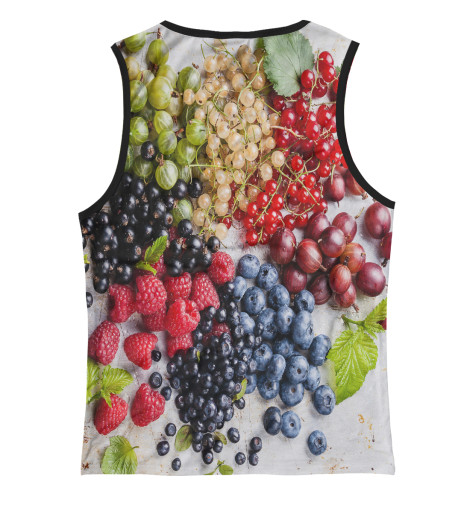 

Майки Print Bar, Белый, Ягоды