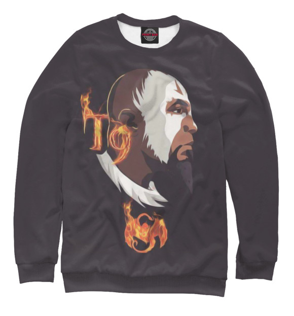 Женский свитшот с изображением Tech N9ne цвета Белый
