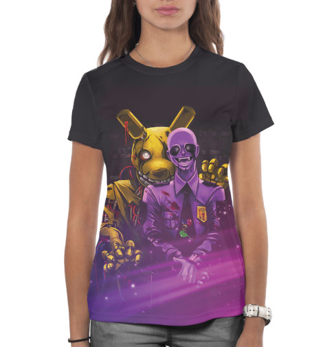 

Футболки Print Bar, Белый, Five Nights at Freddy’s