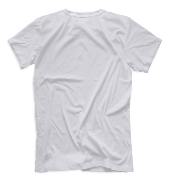 Мужская футболка с изображением Borderlands цвета Белый