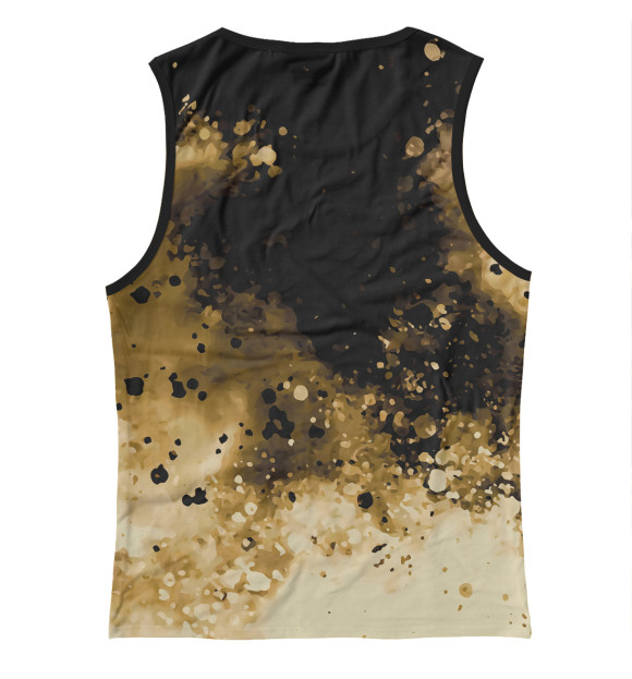 Майка для девочки с изображением Colorful German Shepherd цвета Белый