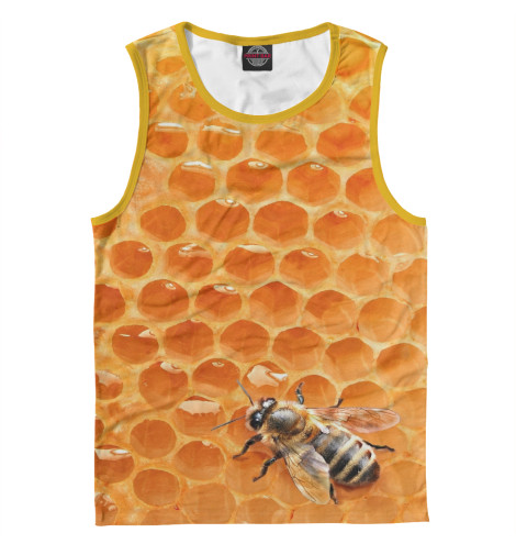 

Майки Print Bar, Белый, Пчёлки