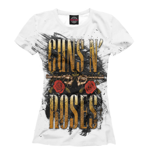

Футболки Print Bar, Белый, Guns N' Roses