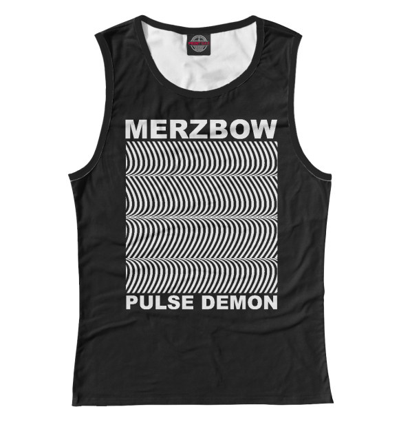 Майка для девочки с изображением Merzbow цвета Белый