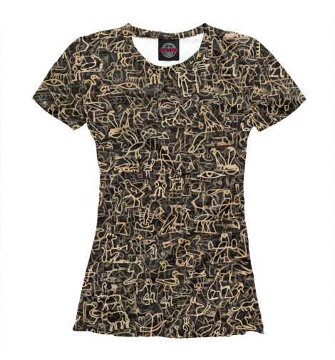 

Футболки Print Bar, Белый, Египетские иероглифы