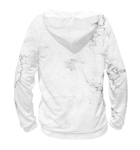 Мужское худи с изображением Hockey Goalie Mask Evolutio цвета Белый