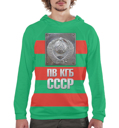 

Худи Print Bar, Белый, ПВ КГБ