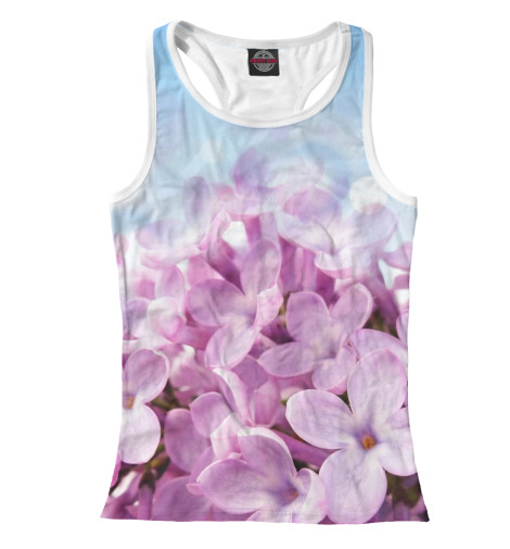 

Майки борцовки Print Bar, Белый, Сирень