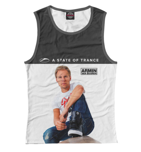 

Майки Print Bar, Белый, Armin van Buuren