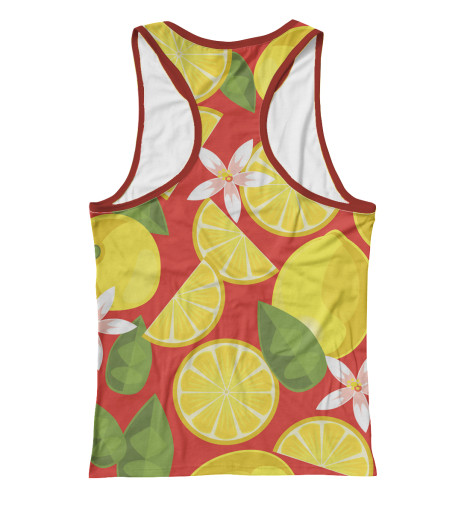 

Майки борцовки Print Bar, Белый, Лимоны