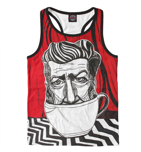 

Майки борцовки Print Bar, Белый, Твин Пикс