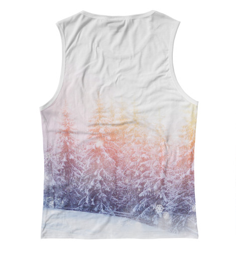 

Майки Print Bar, Белый, Christmas winter