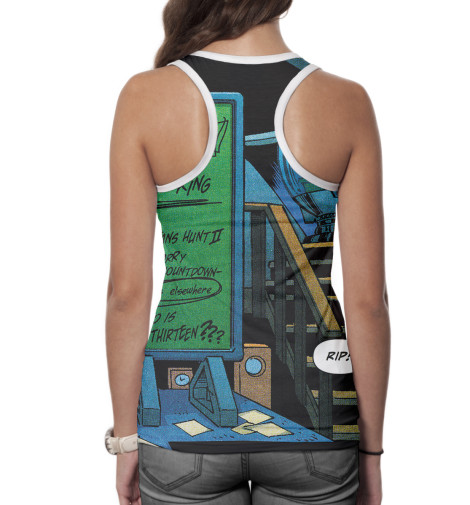 

Майки борцовки Print Bar, Белый, Рип Хантер